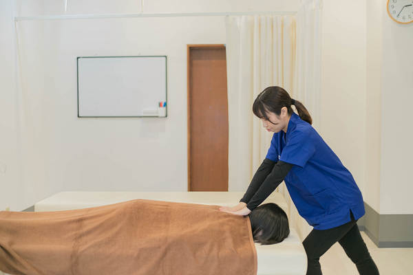 施術の様子